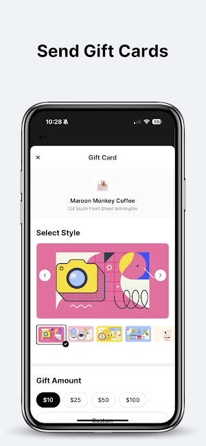 Maroon Monkey Coffee Screenshot 1