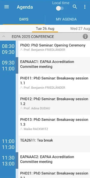 The EGPA 2025 Conference Screenshot 0
