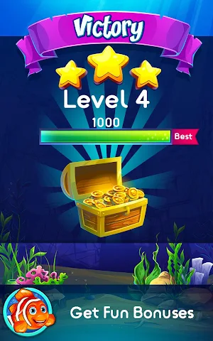 Underwater Mahjong - Classic Tiles Journey 2020 Screenshot 3