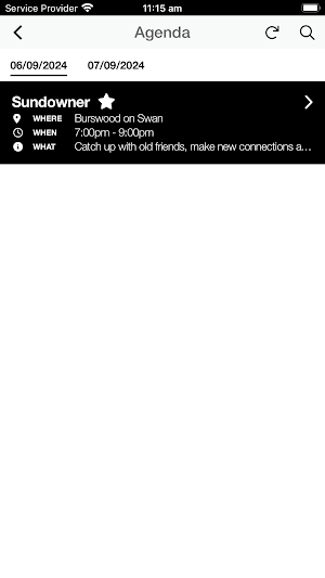 2024 WAFES Conference App Screenshot 2