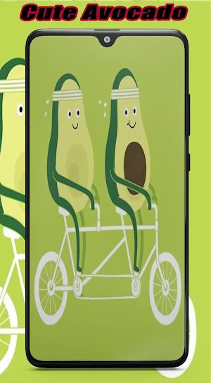 Cute avocado Wallpapers Screenshot 1