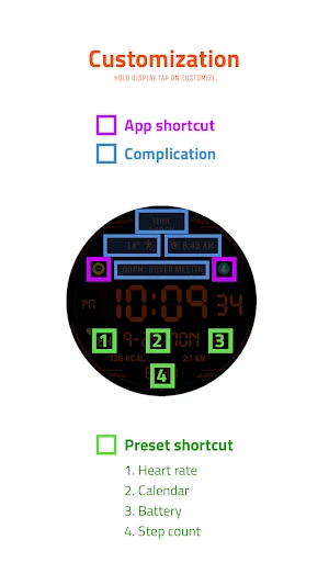 JW207 jwstudio watchface Screenshot 2