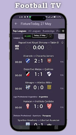 Live Football TV HD Streaming Screenshot 3