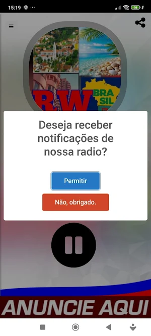 Rádio RW Brasil Screenshot 1