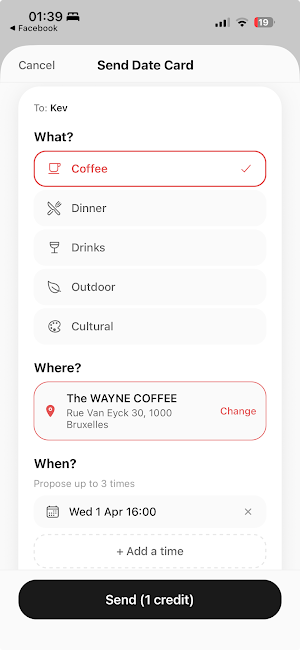 Date Cards: Skip the Swipe Screenshot 1