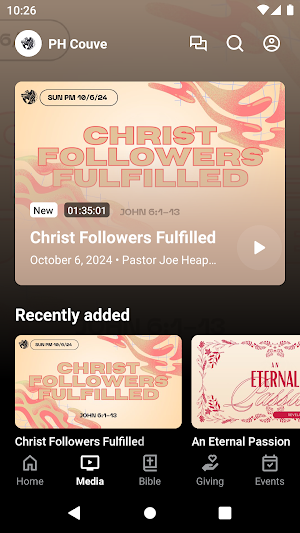 Potters House Church Vancouver Screenshot 1