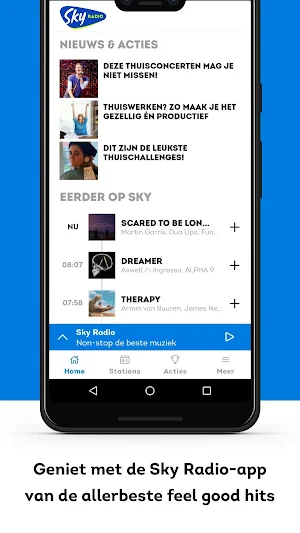 Sky Radio Screenshot 0