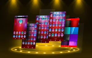 Colorful Glass Pix UI Icon Pack Free Screenshot 1