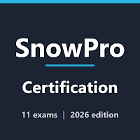 SnowPro 11-Cert Exam Prep