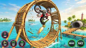 Nexplay Sky Bike Stunt Game Screenshot 0