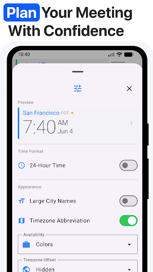 FlutterTime Timezone Converter Screenshot 3