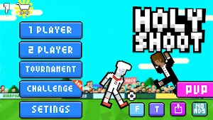 Holy Shoot - Soccer Battle Screenshot 1