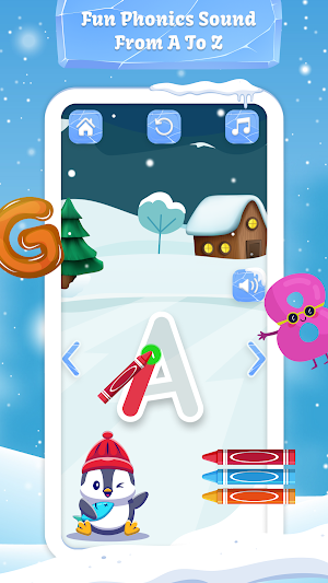 ABC Kids Phonics Tracing Screenshot 3