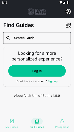 Visit University of Bath Screenshot 0