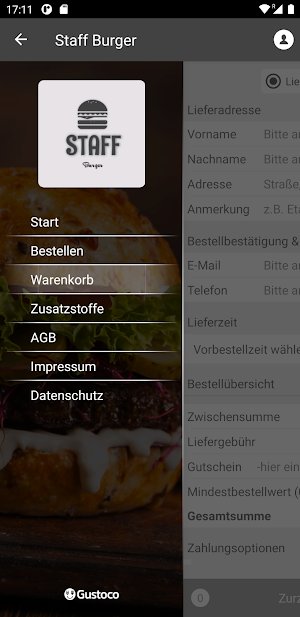 Staff Burger Screenshot 0