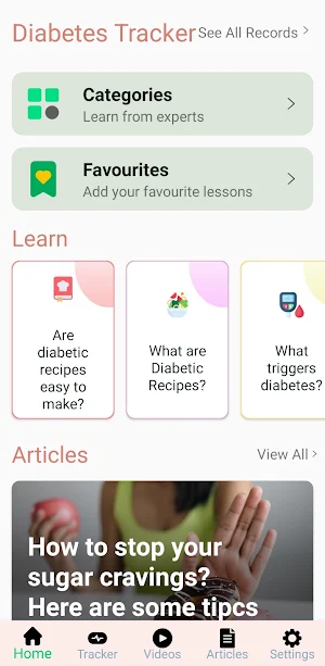 Diabetes Tracker: Blood Sugar Screenshot 3