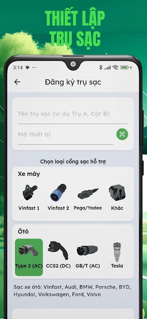 Trạm Điện Xanh: Quản Lý Screenshot 1