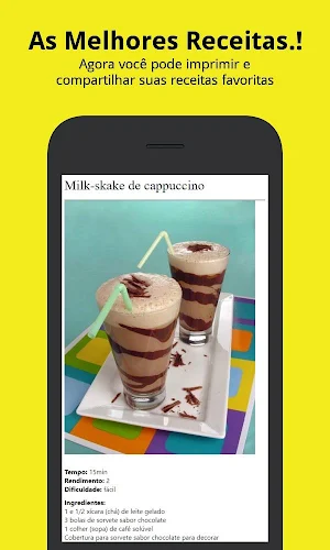 Receitas de Cappuccino Screenshot 3