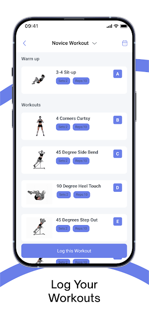 T.S Fitness Screenshot 1