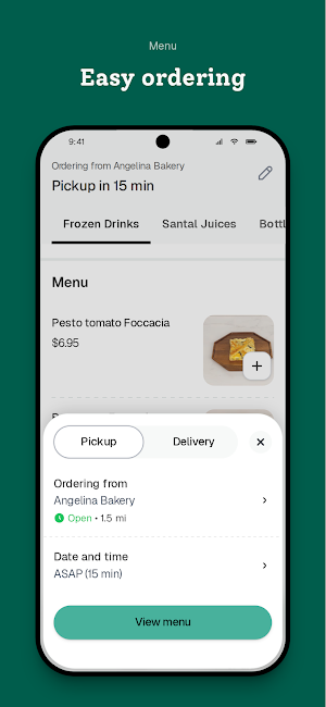 Angelina Bakery Screenshot 2