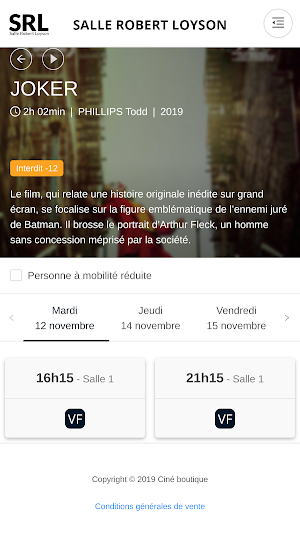 Salle Robert Loyson Screenshot 2