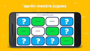 Juga amb les síl·labes: català Screenshot 2