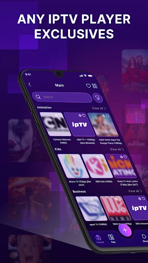 IPTV Player, Live TV & Movies Screenshot 0