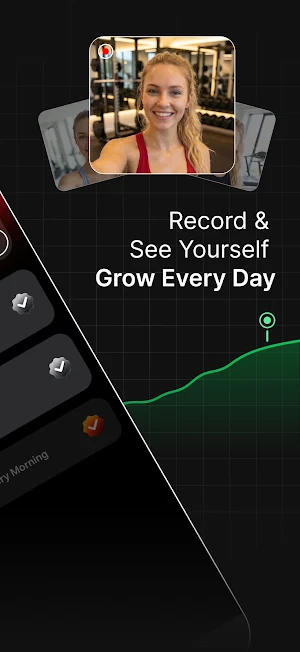 HabitCam: Video Habit Tracker Screenshot 1