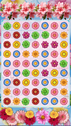Blossom Forest Match Puzzle Screenshot 1