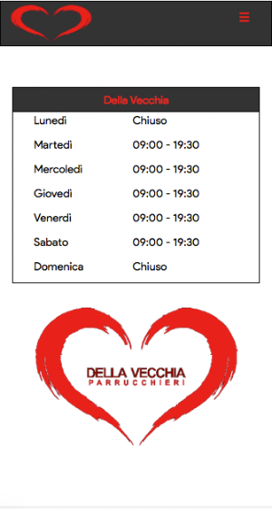 Della Vecchia Parrucchieri Screenshot 2
