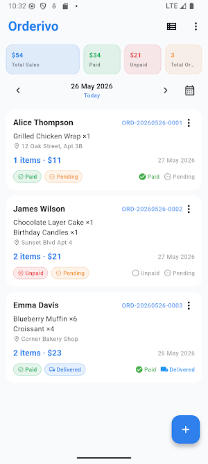 Orderivo: Pre-Order Tracker Screenshot 0