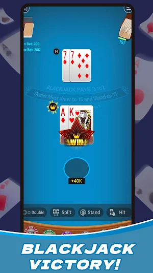 Happy Black Jack Screenshot 2