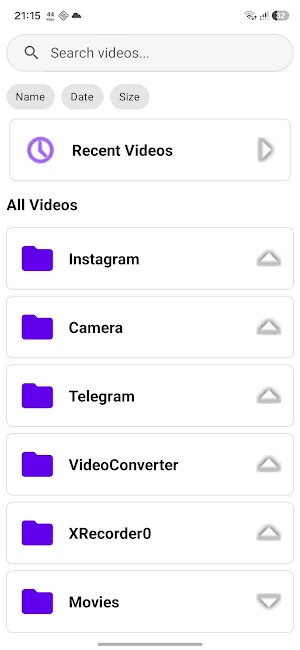 Video Player Screenshot 1
