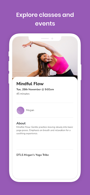 Megan's Yoga Tribe Screenshot 2