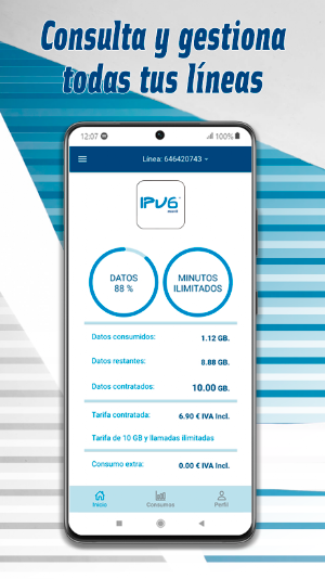 Ipv6 Movil Screenshot 1