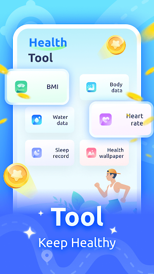 WalkWin - Lucky Pedometer Screenshot 1