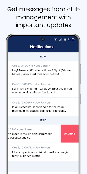 ClubUp Crew Screenshot 3