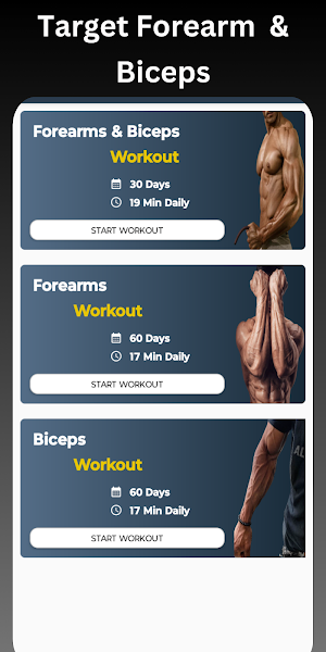 Forearms Workout - Arm Workout Screenshot 1