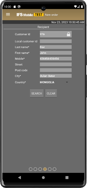 IFS Mobile (Test) Screenshot 3