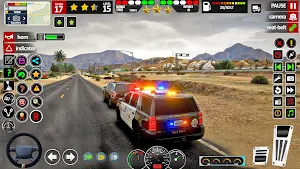 City Cop Car Game 3D Screenshot 3