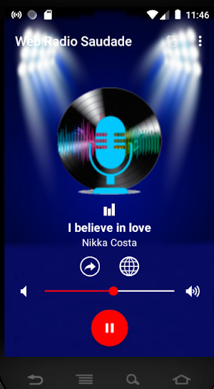 Web Radio Saudade Screenshot 0