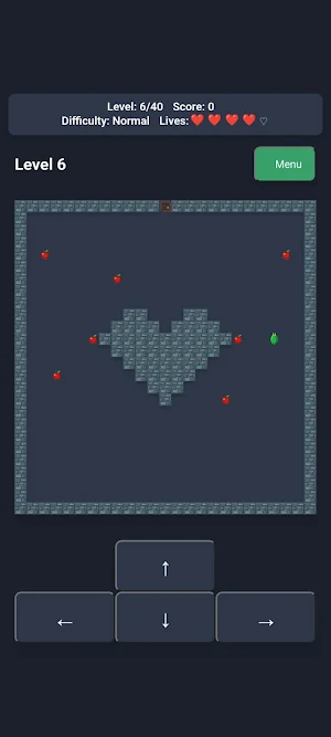 Super Snake: Retro Arcade Game Screenshot 1