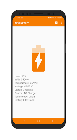 mAh Battery Pro Screenshot 1