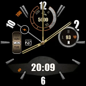 W-Design WOS035 Watch Face Screenshot 3