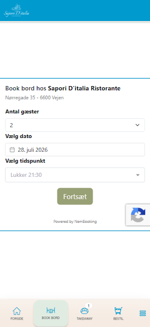 Sapori D'italia Ristorante Screenshot 1