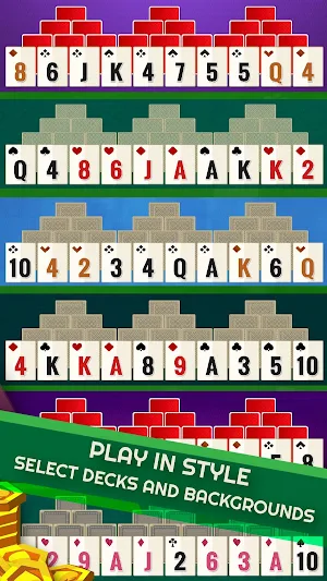 Tripeaks - Offline Free Solitaire Games Screenshot 3