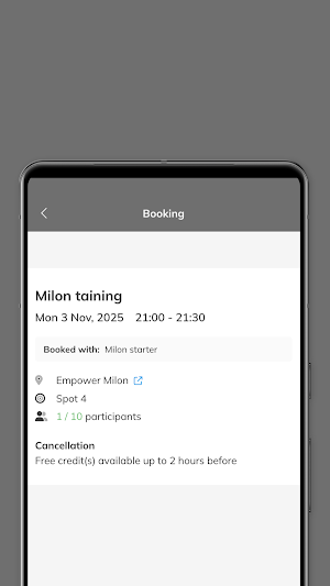 Empower Milon Circle Screenshot 2