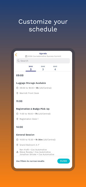 Cox Automotive, Inc Events Screenshot 2