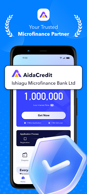 AidaCredit: Safe Online Loan Screenshot 1