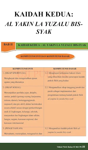 Ushul Fikih MA Kelas 11 Indo Screenshot 3